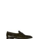 The Row Soft Loafer Olive