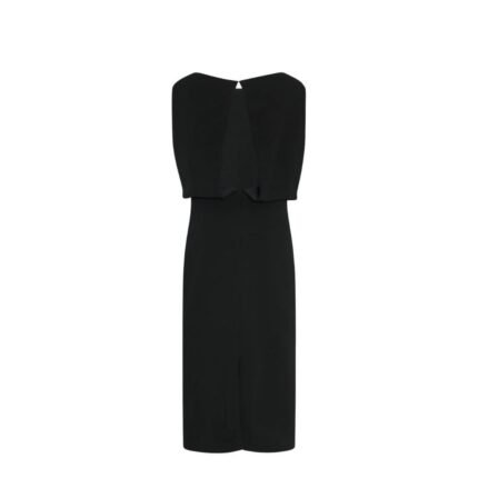 The Row Paran Dress Black
