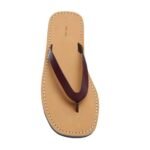 The Row City Flip Flop Bordeaux