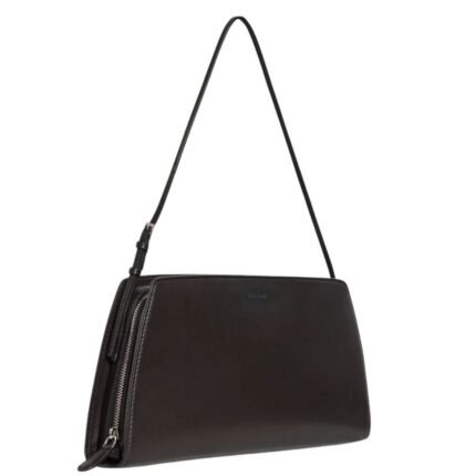 The Row Dalia Baguette Walnut Shadow