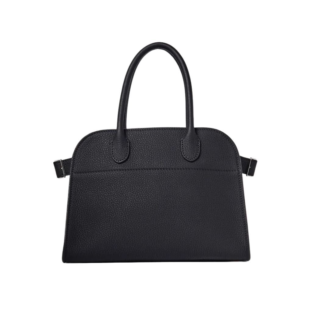 9 The Row Soft Margaux 10 Bag Black