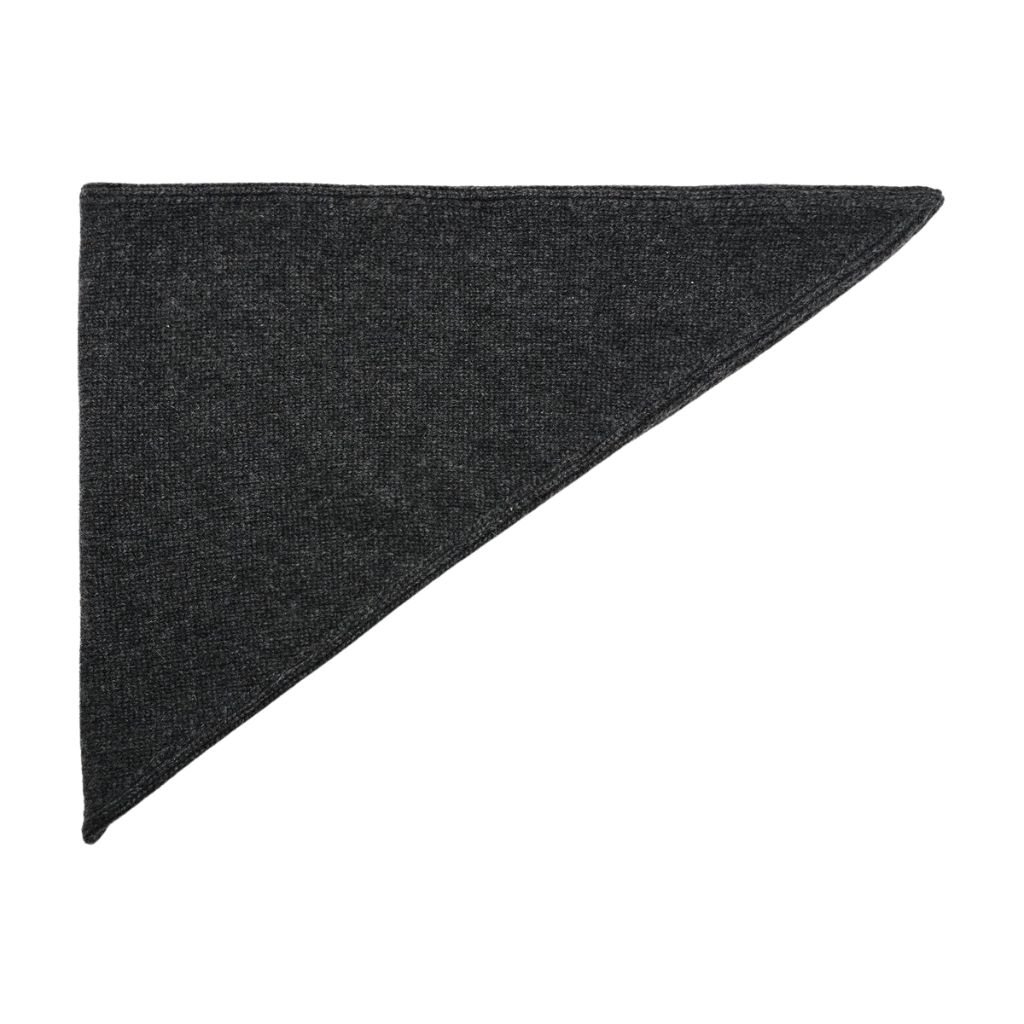 9 The Row Pyrite Scarf Charcoal Melange