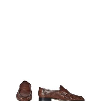 The Row Soft Loafer Chestnut