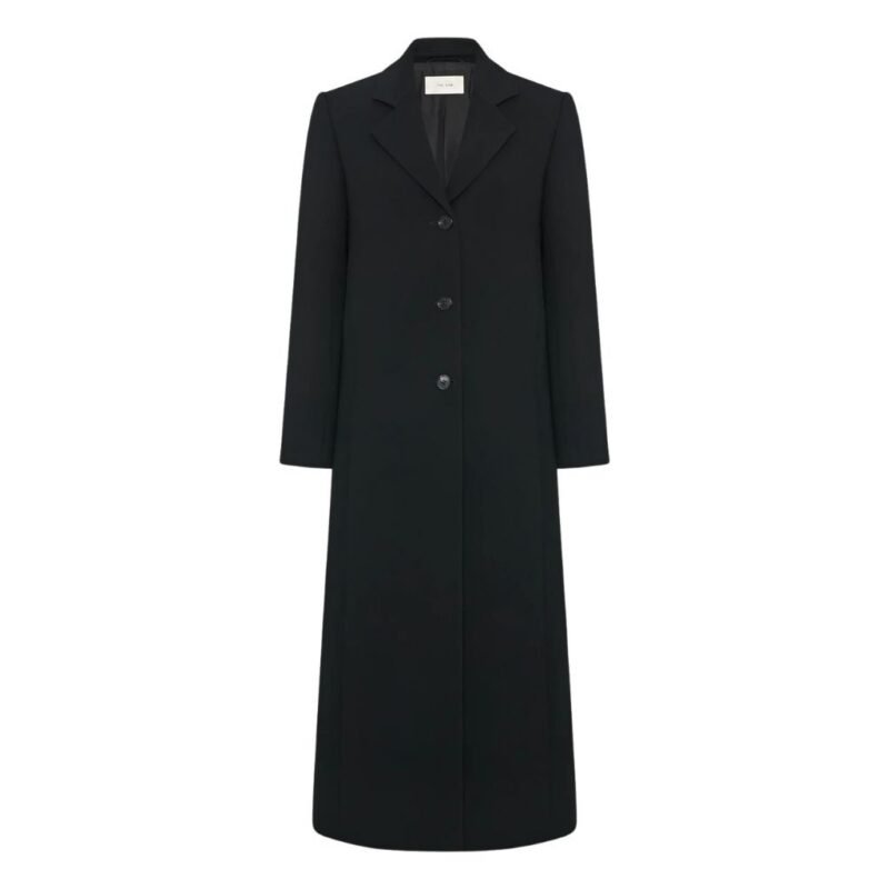 The Row Bertrand Coat Black