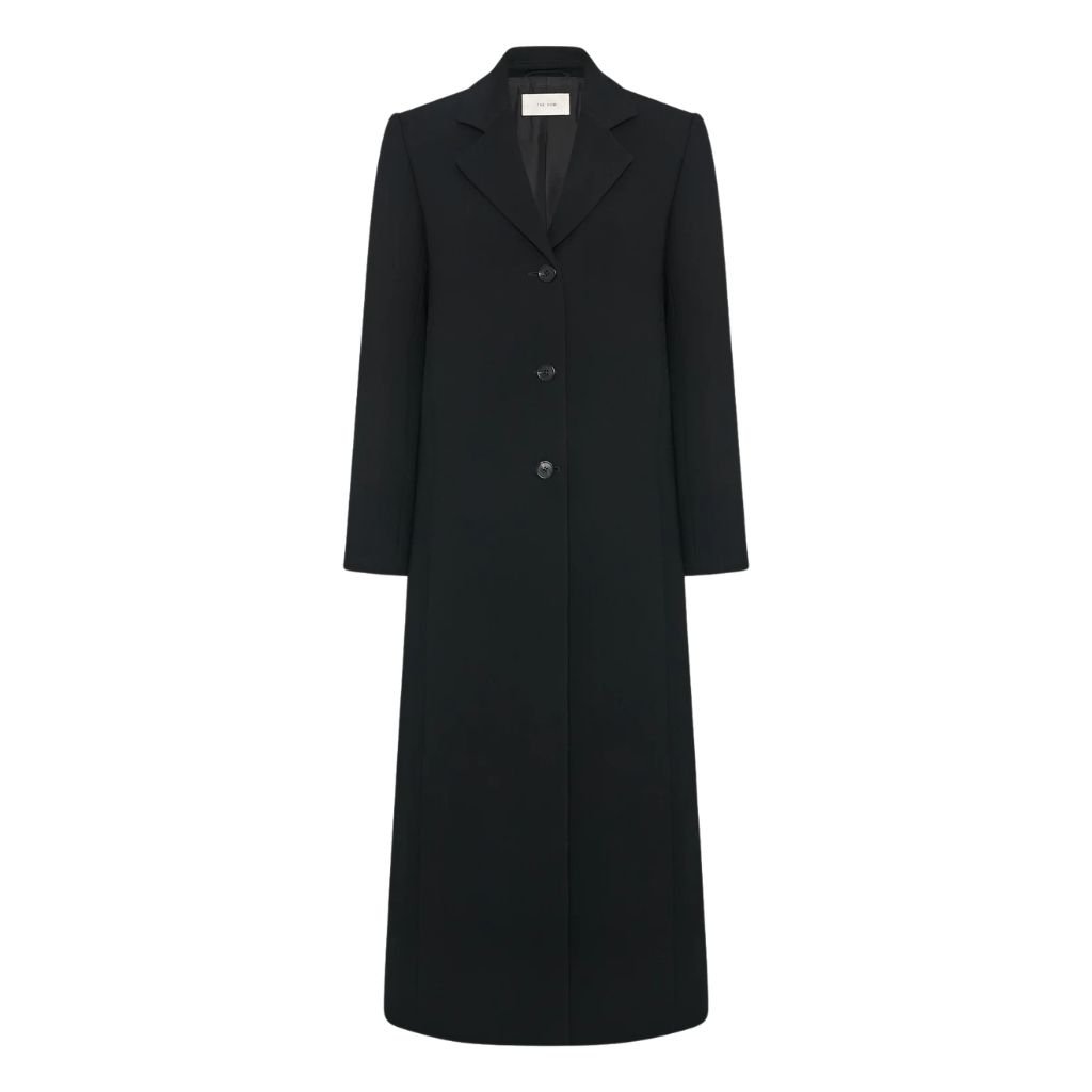 9 The Row Bertrand Coat Black