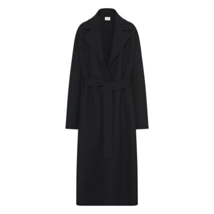 The Row Malika Coat Black