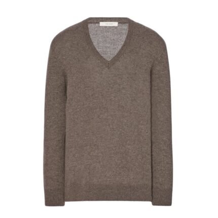 The Row Phora Sweater Grey Taupe