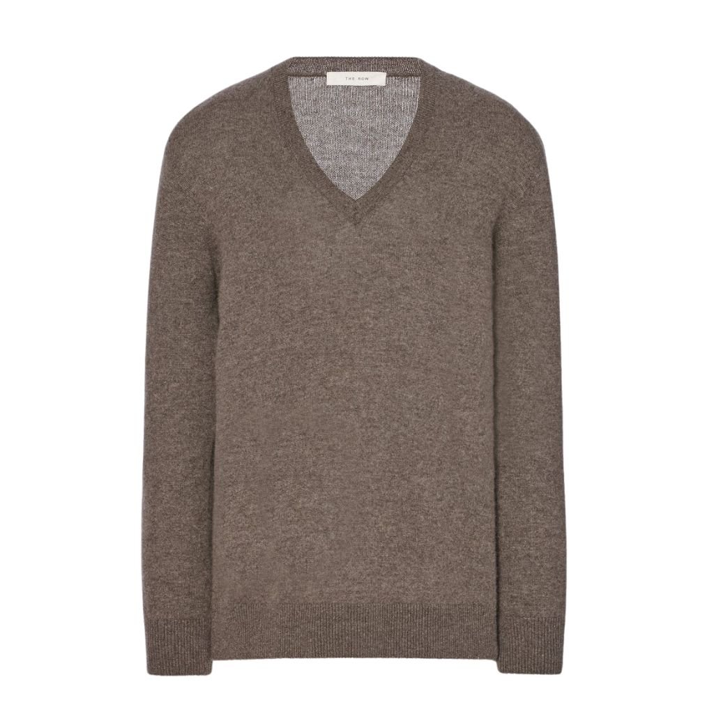 9 The Row Phora Sweater Grey Taupe