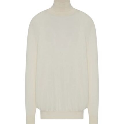 The Row Nabari Turtleneck Ivory