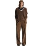 The Row Adler Pant Faded Grey Sepia