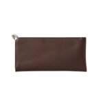 The Row Clasp Sunglasses Case Brown Melange