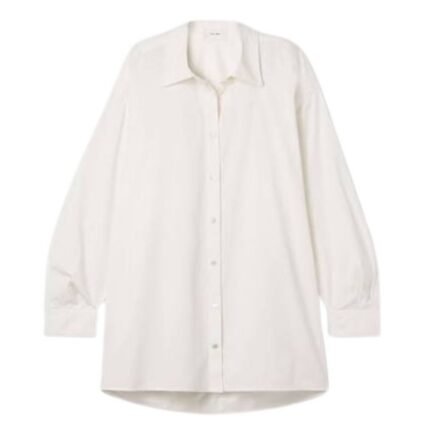The Row Luka Shirt White