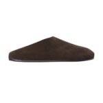 The Row Hudson Slide Lacquer Brown