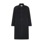 The Row Perlin Coat Dark Charcoal