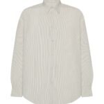 The Row Granada Shirt White with Blue