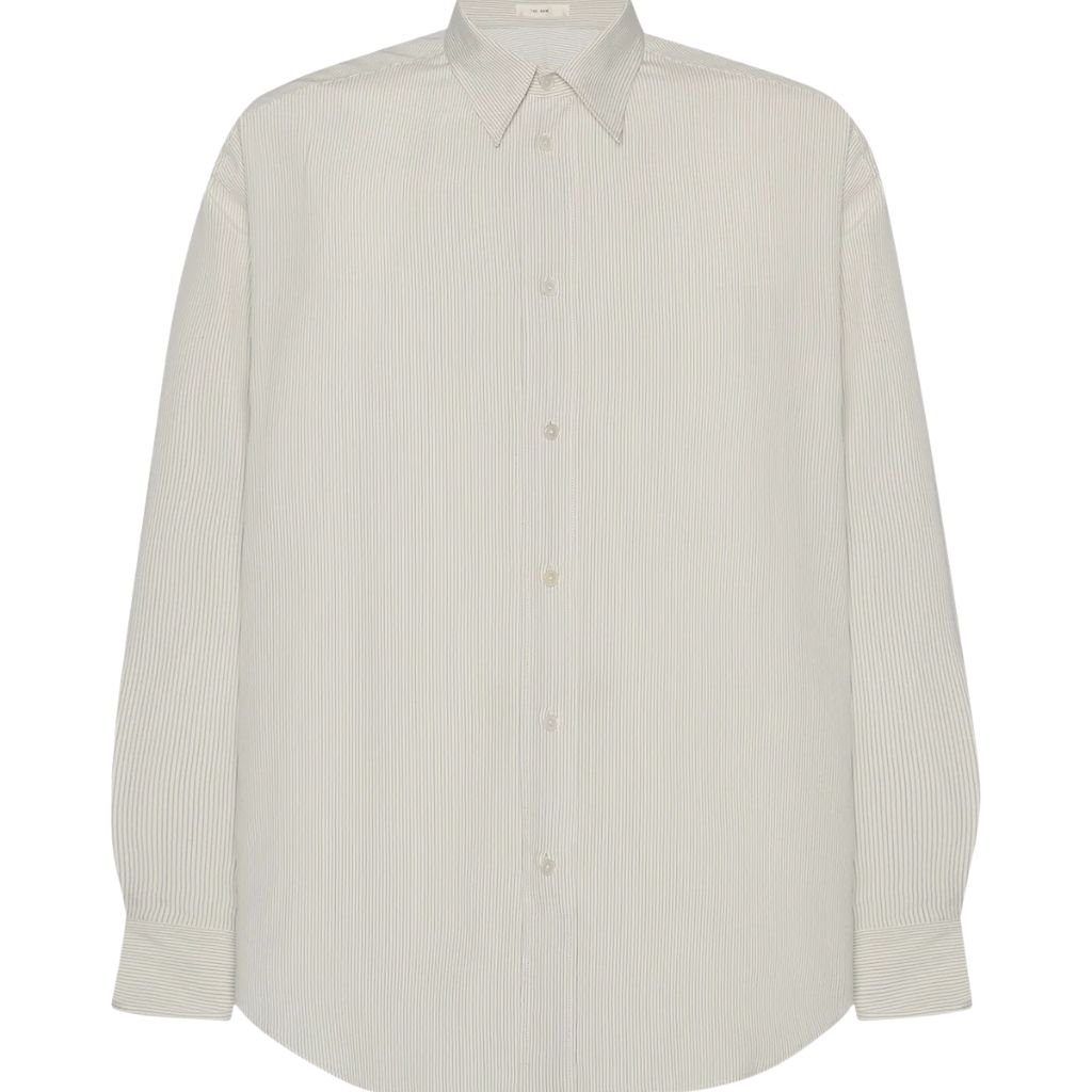 1 The Row Granada Shirt White with Blue