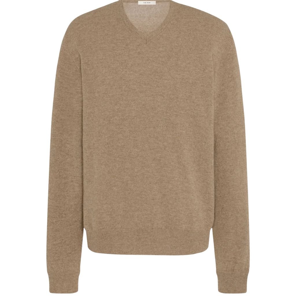 1 The Row Rod Sweater Taupe