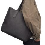The Row Hector Tote Bag Ebony Brown