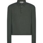 The Row Reyes Top Dark Military Green