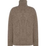 The Row Balzac Turtleneck Sepia