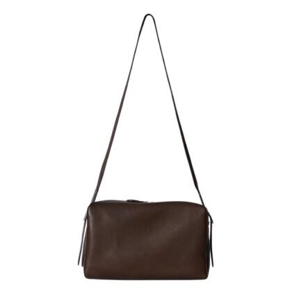 The Row Jerome Bag Deep Brown