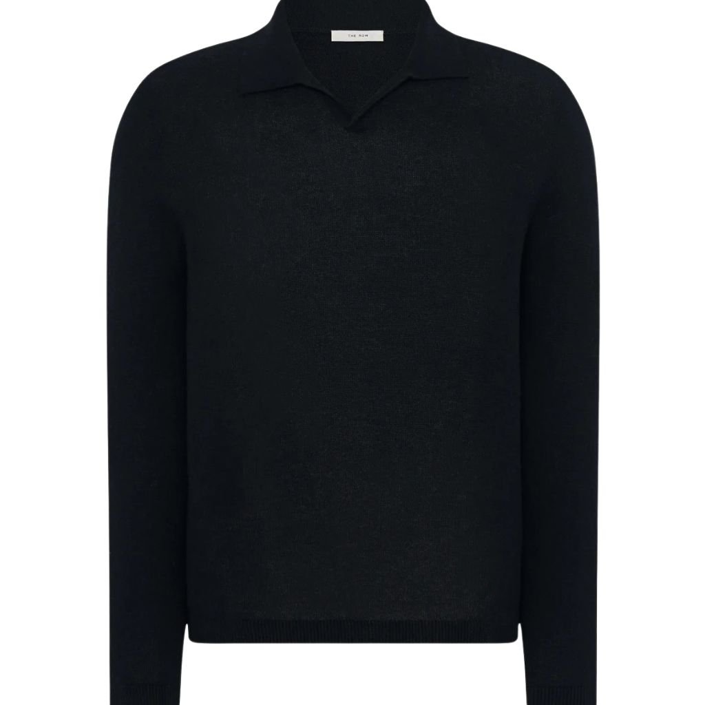 13 The Row Ripley Polo Black