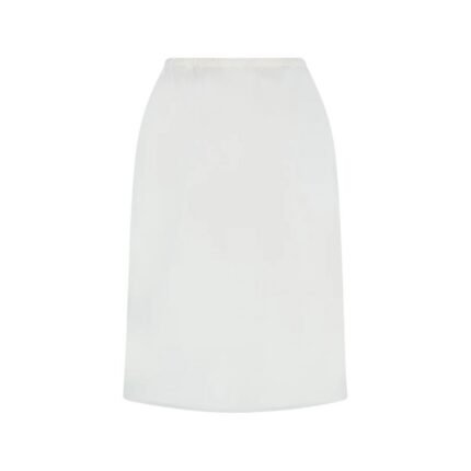 The Row Ivera Skirt White