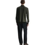 The Row Reyes Top Dark Military Green
