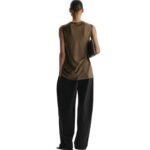 The Row Galileo Pant Black