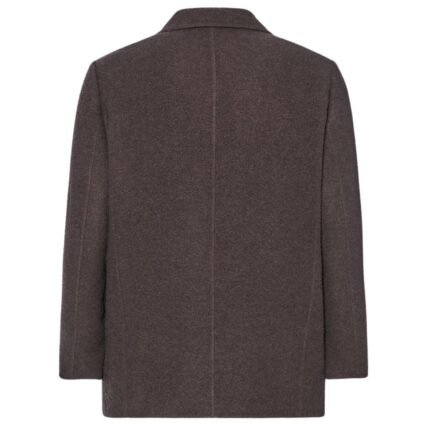 The Row Zach Jacket Brown Melange