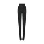 The Row Mumu Tights Charcoal Melange