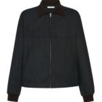 The Row Mantis Jacket Faded Black