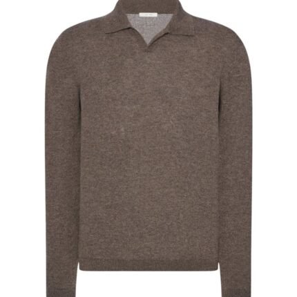 The Row Ripley Polo Grey Taupe
