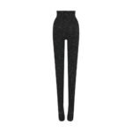 The Row Mumu Tights Charcoal Melange