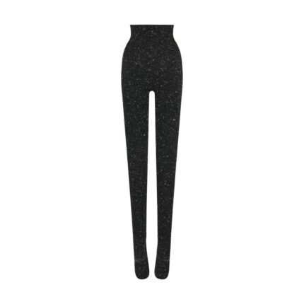 The Row Mumu Tights Charcoal Melange