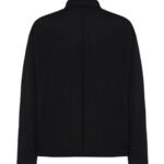 The Row Djon Polo Top Black