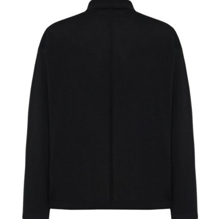 The Row Djon Polo Top Black