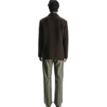 The Row Zach Jacket Brown Melange