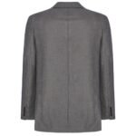 The Row Wren Jacket Charcoal Melange