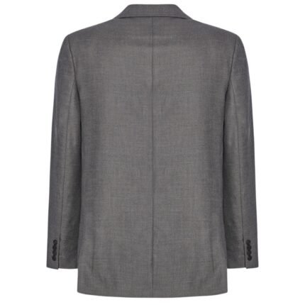 The Row Wren Jacket Charcoal Melange