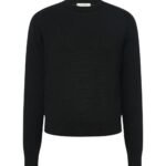 The Row Benji Crew Neck Sweater Black