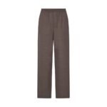 The Row Ari Pant Dark Brown
