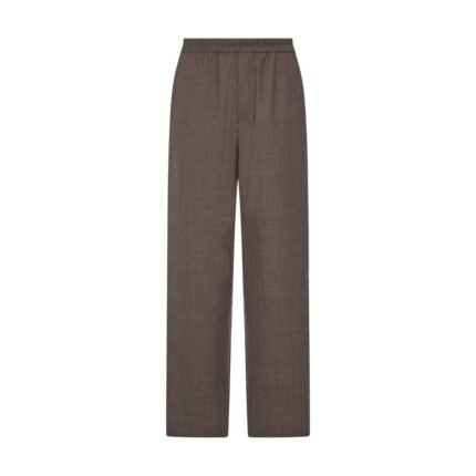 The Row Ari Pant Dark Brown