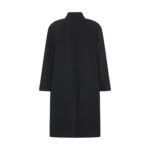 The Row Perlin Coat Dark Charcoal