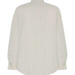 The Row Granada Shirt White with Blue
