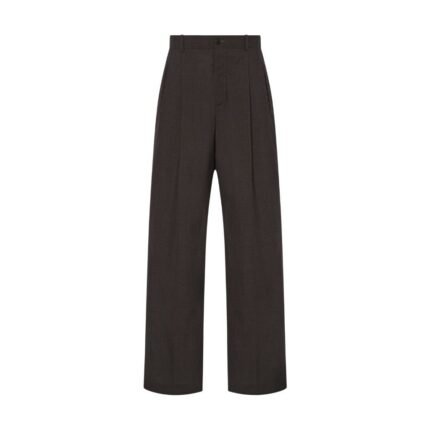 The Row Thom Pant Dark Brown