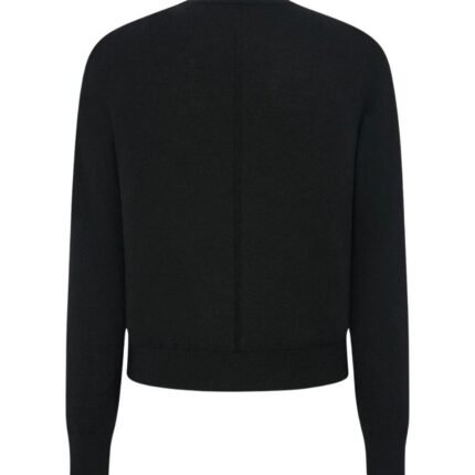 The Row Benji Crew Neck Sweater Black