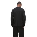 The Row Djon Polo Top Black