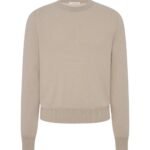 The Row Benji Crew Neck Sweater Limestone