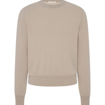 The Row Benji Crew Neck Sweater Limestone
